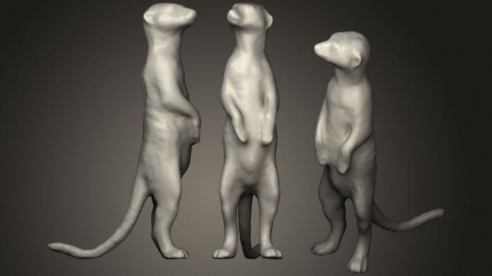 Animal figurines (STKJ_1745) 3D model for CNC machine